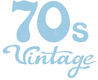 70s vintage type